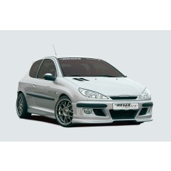 Rieger maska chladiča pro Peugeot 206 convertible CC, sedan, plast ABS bez povrchovej úpravy