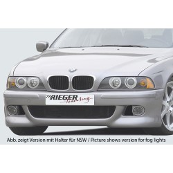 Rieger kompletný predný nárazník M5-Look pro BMW rad 5 E39 sedan, touring, plast ABS bez povrchovej úpravy, pro vozy bez ostřikovačů předních světlometů, bez parkovacího asistenta (PDC)