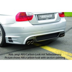 Rieger spojler pod zadný nárazník pre BMW rad 3 E90, E91 sedan, touring vr. faceliftu r.v. 03/05-08/08, 08/05-08/08, 09/08-, plast ABS bez povrchovej úpravy