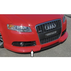 Rieger spojler pod predný nárazník pre Audi A4 8E avant, sedan po faceliftu, r.v. 11/04-, plast ABS bez povrchovej úpravy, bez rebrovania