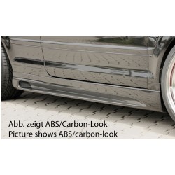 Rieger bočný prah mont. strana pravá pro Audi A4 8H kabriolet, r.v. 04/02-, plast ABS bez povrchovej úpravy, s prelisom a výrezom
