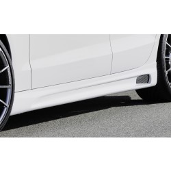 Rieger bočný prah mont. strana ľavá pro Audi A5 B8, B81 Sportback vr. faceliftu, r.v. 06/07-07/11, 10/11-06/16, plast ABS bez povrchovej úpravy, s prelisom a výrezom