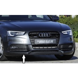 Rieger spojler pod predný nárazník pre Audi A5 B8, B81 kabriolet, kupé, Sportback po faceliftu, r.v. 10/11-06/16, plast ABS bez povrchovej úpravy
