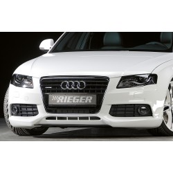 Rieger spojler pod predný nárazník pre Audi A4 B8, B81 avant, sedan pred faceliftom, r.v. 11/07-12/11, plast ABS bez povrchovej úpravy, mimo S-Line