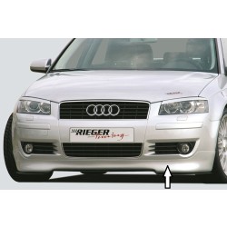 Rieger spojler pod predný nárazník pre Audi A3 8P 3-dver. pred faceliftom, r.v. -05/05, plast ABS bez povrchovej úpravy