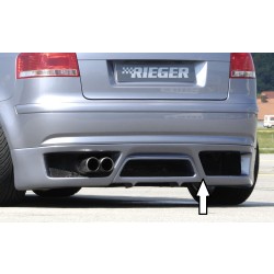 Rieger spojler pod zadný nárazník pre Audi A3 8P 3-dver. r.v. -06/08, plast ABS bez povrchovej úpravy