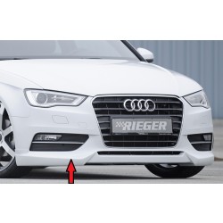 Rieger spojler pod predný nárazník pre Audi A3 8V 3-dver. (hatchback 8V1), 5-dver. (sportback 8VA) pred faceliftom, r.v. 07/12-08/16, plast ABS bez povrchovej úpravy