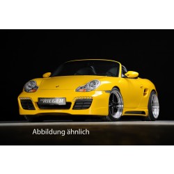 Rieger kompletný predný nárazník pro Porsche Boxster 986, plast ABS bez povrchovej úpravy, bez výřezu pro světla na denní svícení