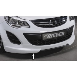 Rieger spojler pod predný nárazník pre Opel Corsa D 3-dver., 5-dver. po faceliftu, r.v. 01/11-, plast ABS bez povrchovej úpravy, bez rebrovania