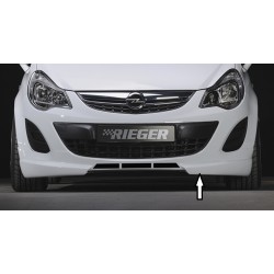 Rieger spojler pod predný nárazník pre Opel Corsa D 3-dver., 5-dver. po faceliftu, r.v. 01/11-, plast ABS bez povrchovej úpravy, s rebrovaním