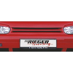 Rieger maska ​​chladiča s jedním žebrem pro Volkswagen Golf 4 1J 3-dver., 5-dver., combi, plast ABS bez povrchovej úpravy
