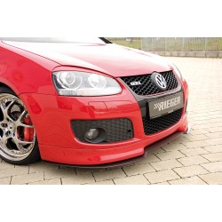 Rieger spojler pod predný nárazník pre Volkswagen Golf 5 1K 3-dver., 5-dver., GT, GTI, plast ABS bez povrchovej úpravy