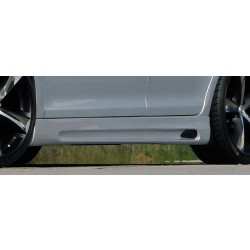 Rieger bočný prah mont. strana ľavá pro Volkswagen Eos 1F vr. faceliftu, r.v. 04/06/-11/10, 12/10-, plast ABS bez povrchovej úpravy, s prelisom a výrezom