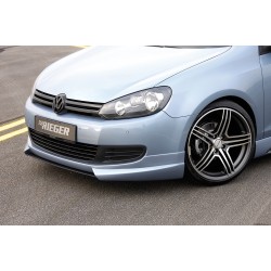 Rieger spojler pod predný nárazník pre Volkswagen Golf 6 3-dver., 5-dver., kabriolet, plast ABS bez povrchovej úpravy, bez rebrovania