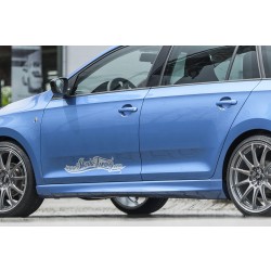 Rieger bočný prah mont. strana ľavá pro Škoda Rapid NH notchback, spaceback vr. faceliftu, r.v. 05/17-, 07/12-04/17, plast ABS bez povrchovej úpravy