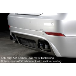 Rieger spojler pod zadný nárazník pre BMW rad 5 E60 sedan pred faceliftom r.v. -08, plast ABS s povrchovou úpravou Carbon-Look