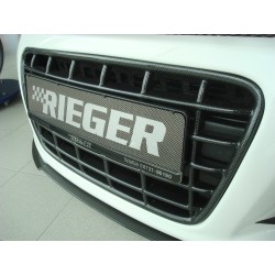 Rieger maska chladiča Carbon-Look pro Volkswagen Scirocco 3 13 2-dver. pred faceliftom, plast ABS s povrchovou úpravou Carbon-Look