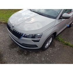 Škoda Karoq - mračítka SPORTIVE v originál Škoda farbe STEEL GREY (F7A)