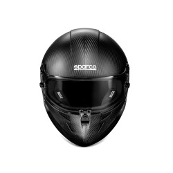Kartingová Karbonová prilba Sparco STEALTH Carbon, s homologáciou FIA, farba: čierna