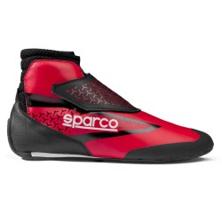 Kartingové topánky Sparco K-Prime, Farba: červeno-čierna