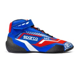 Kartingové topánky Sparco K-ROCK, farba: modro-červená