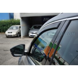 Škoda KodiaQ - predné plexi deflektory okien