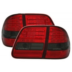 MERCEDES W210 E Kombi - Zadné svetlá Ledkové - Červené / Dymové