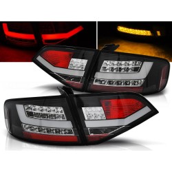 AUDI A4 B8 08-11 SEDAN - zadné LED svetlá čierna LED BAR