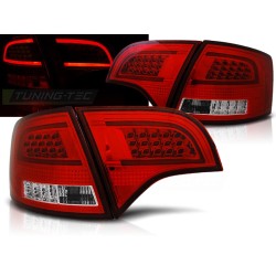 AUDI A4 B7 04-08 COMBI - zadné LED svetlá červeno biela LED BAR
