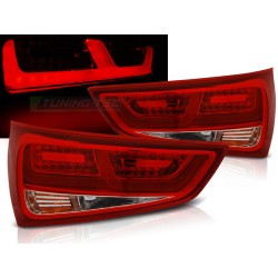 AUDI A1 10-14 - zadné svetlá červeno biela LED BAR