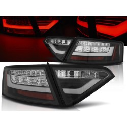 AUDI A5 07-11 COUPE, CABRIO, SPORTBACK - zadné LED svetlá čierna LED BAR