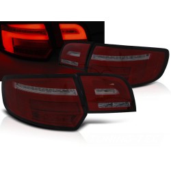 AUDI A3 8P 5D 08-12 - zadné LED svetlá červeno dymové s LED dynamickým blinkrom