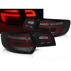 AUDI A3 8P 5D 08-12 - zadné LED svetlá čierne s LED dynamickým smerom