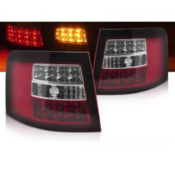 Audi A6 97-04 AVANT - zadné LED svetlá červenobiela