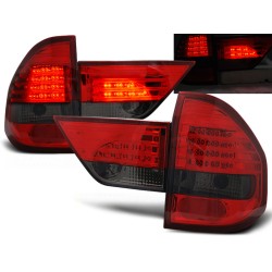 BMW X3 E83 04-06 - zadné LED svetlá červeno dymová