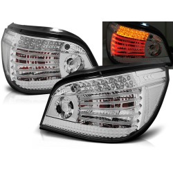 BMW E60 03-07 SEDAN - zadné LED svetlá chrom