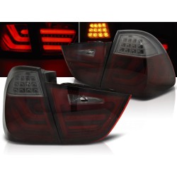 BMW E91 09-11 COMBI - zadné LED svetlá červeno dymová LED BAR