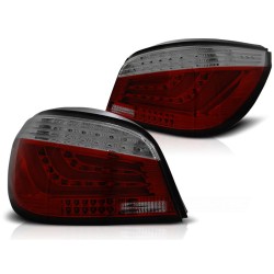 BMW E60 07-09 SEDAN - zadné LED svetlá červeno dymová LED BAR