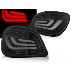 BMW E60 03-07 SEDAN - zadné LED svetlá čierna LED BAR