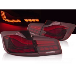 BMW F10 2010-2016 - Zadné OLED svetlá ČERVENÁ
