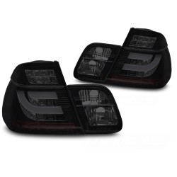 BMW E46 1997-2001 Sedan - Zadné LED svetlá ČIERNA DYMOVÁ