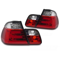BMW E46 1997-2001 Sedan - Zadné LED svetlá ČERVENÁ