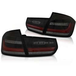 BMW F30 11-18 SEDAN - zadné LED svetlá čierno dymová LED BAR
