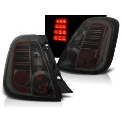 FIAT 500 07- - zadné LED svetlá dymová