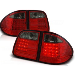 MERCEDES W210 E-KLASA 95-02 COMBI - zadné LED svetlá červeno dymová