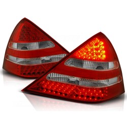 MERCEDES R170 SLK 96-04 - zadné LED svetlá červeno biela