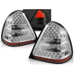 MERCEDES W202 C-KLASA 93-00 SEDAN - zadné LED svetlá chrom