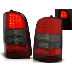 MERCEDES VITO V-KLASA W638 96-03 - zadné LED svetlá červeno dymová