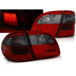 MERCEDES W211 E-KLASA 02-06 COMBI - zadné LED svetlá červeno dymová
