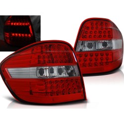MERCEDES M-KLASA W164 05-08 - zadné LED svetlá červeno biela